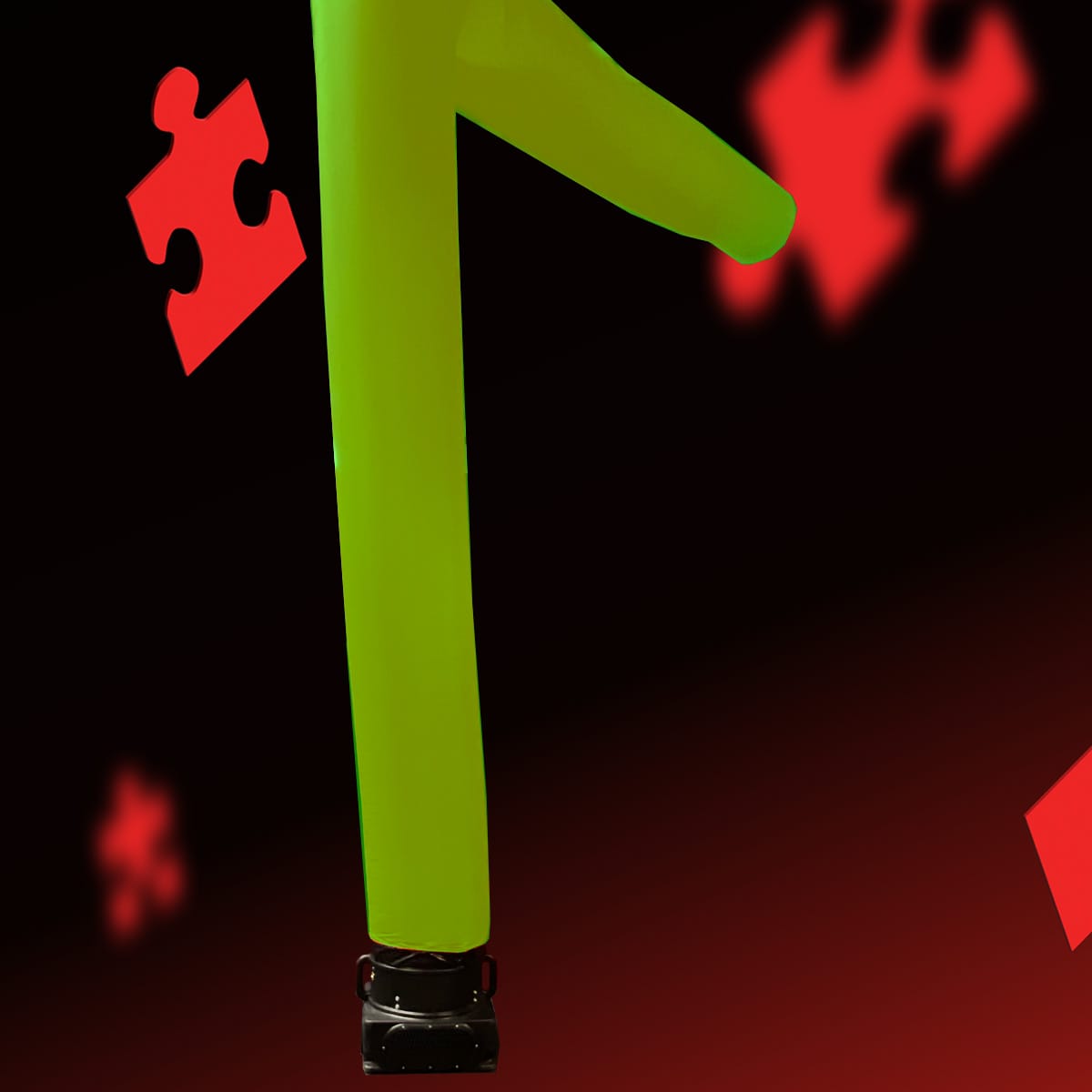 Skytube groen 6 meter