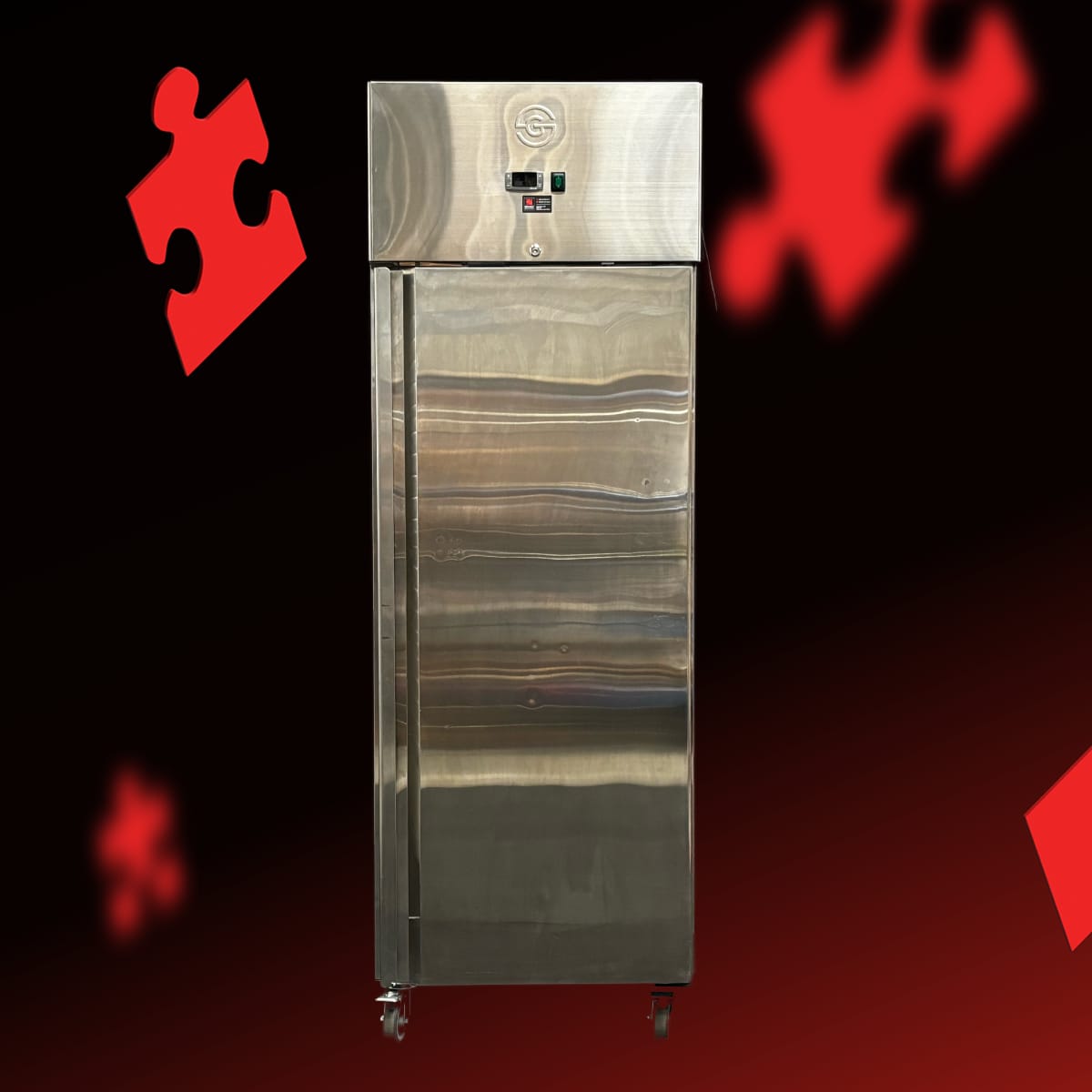 Koelkast RVS 600 liter