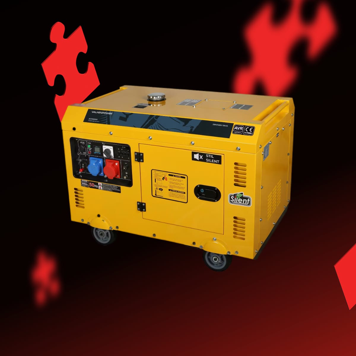 Aggregaat 10 KVA - exclusief verbruik