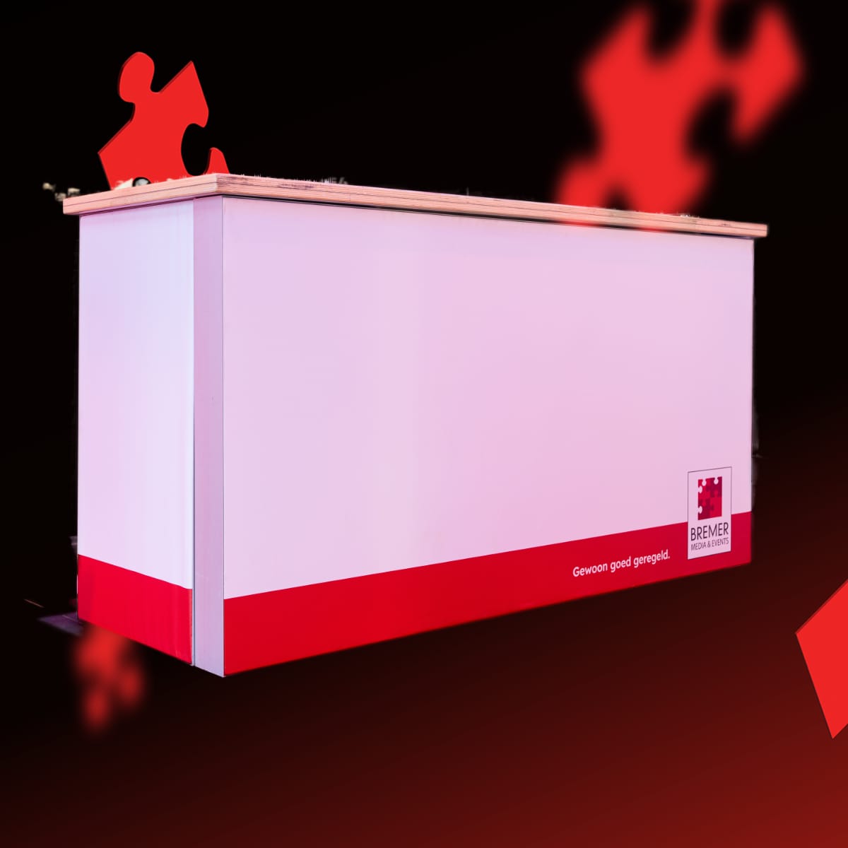 Buffetbar met spanframe