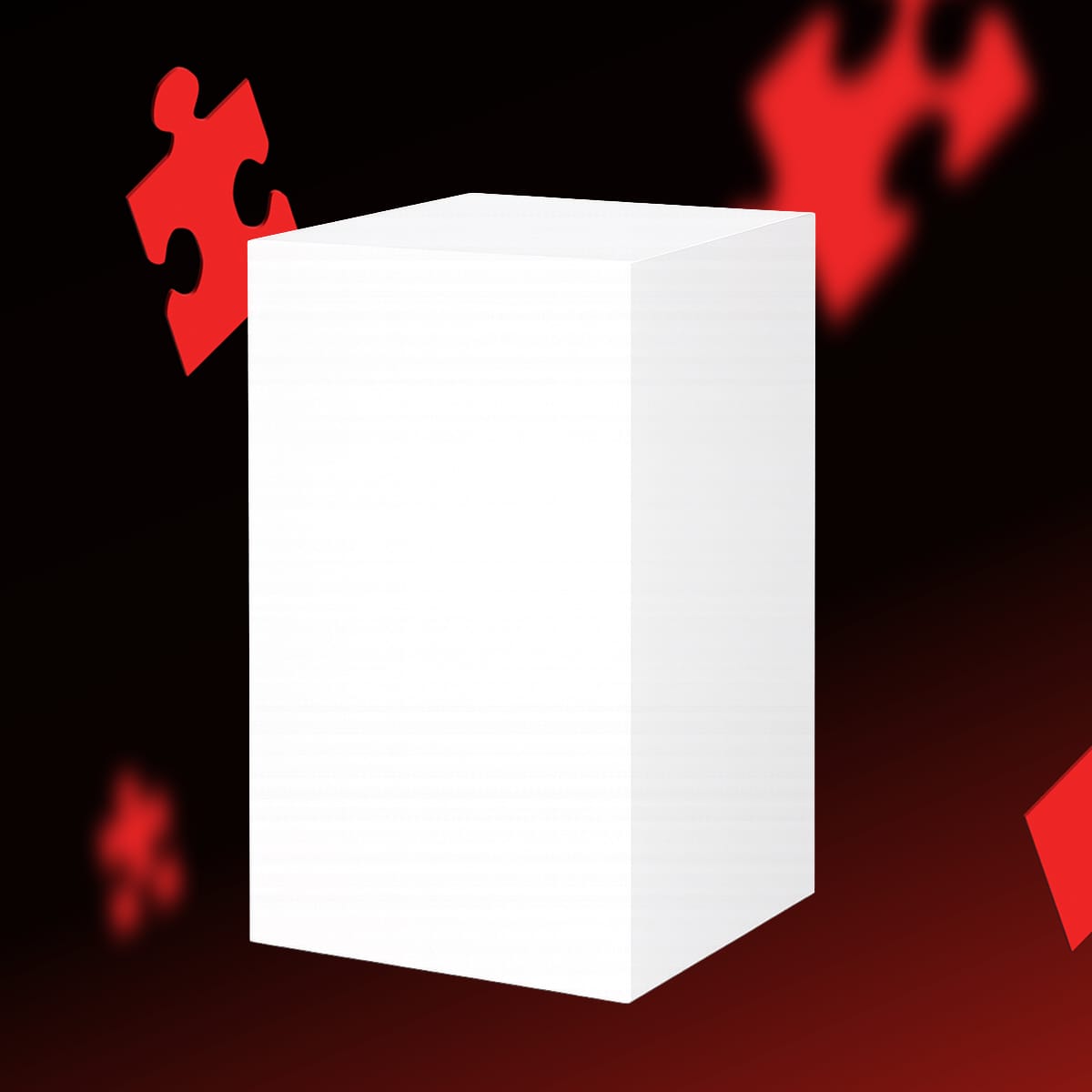 Sokkel wit (60x60x100 cm)